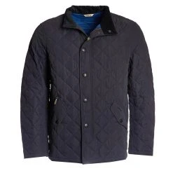 Barbour Mens Shoveler Quilt Jacket Navy