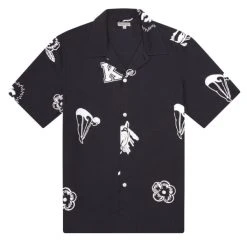 Knickerbocker Camp Shirt Dark Navy