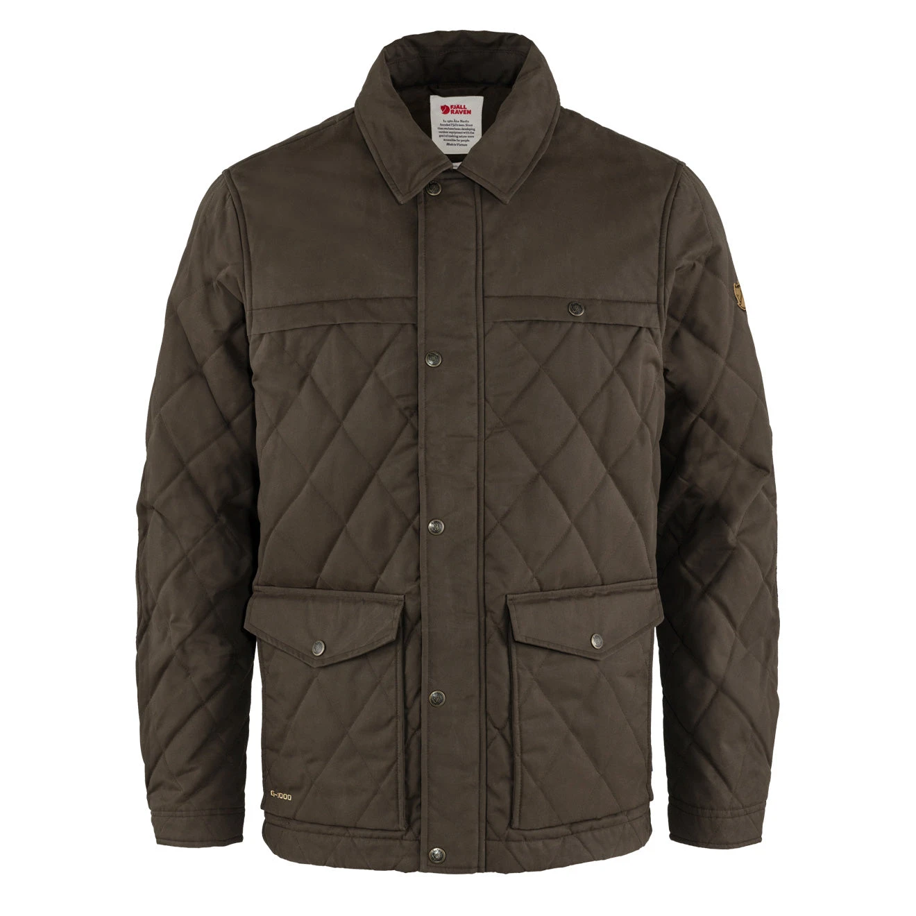 Fjallraven Ovik Wool Padded Jacket Dark Olive 3 Fjallraven Ovik Wool Padded Jacket Dark Olive