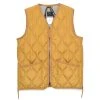 Taion Military Zip V Neck Vest Camel 1 Taion Military Zip V Neck Vest Camel -Hikerdelic Sales Store 22938