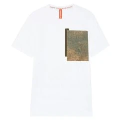 Raeburn Dapple Off-Cut Tee White