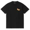 Carhartt WIP S/S Flavor T-Shirt Black -Hikerdelic Sales Store 24892 1
