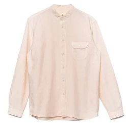 La Paz Vieira Collarless Shirt Pastel Rose