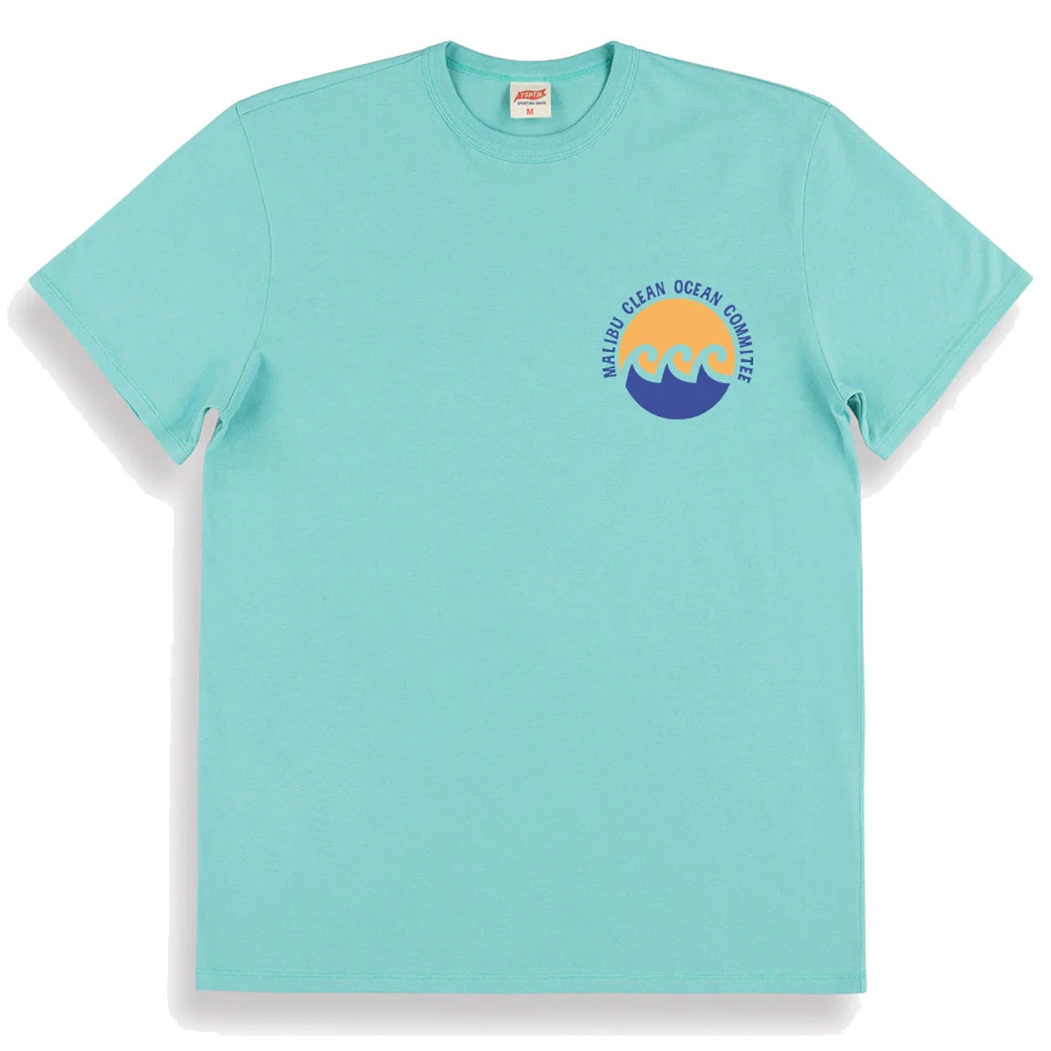 TSPTR Clean Ocean Tee Turquoise 3 TSPTR Clean Ocean Tee Turquoise