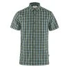 Fjallraven Ovik Shirt SS Green / Alpine Blue 2 Fjallraven Ovik Shirt SS Green / Alpine Blue -Hikerdelic Sales Store 26174 1