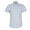 Barbour Longstone Short Sleeve Tailored Shirt Sky Blue -Hikerdelic Sales Store 26617