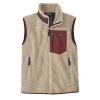 Patagonia Classic Retro-X Fleece Vest Dark Natural W/ Sequoia Red 1 Patagonia Classic Retro-X Fleece Vest Dark Natural W/ Sequoia Red -Hikerdelic Sales Store 27168 1