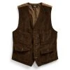 RRL By Ralph Lauren Stowford Cord Vest Vintage Brown -Hikerdelic Sales Store 27199 1