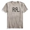 RRL By Ralph Lauren S/S Logo T-Shirt Heather Grey -Hikerdelic Sales Store 27227 1
