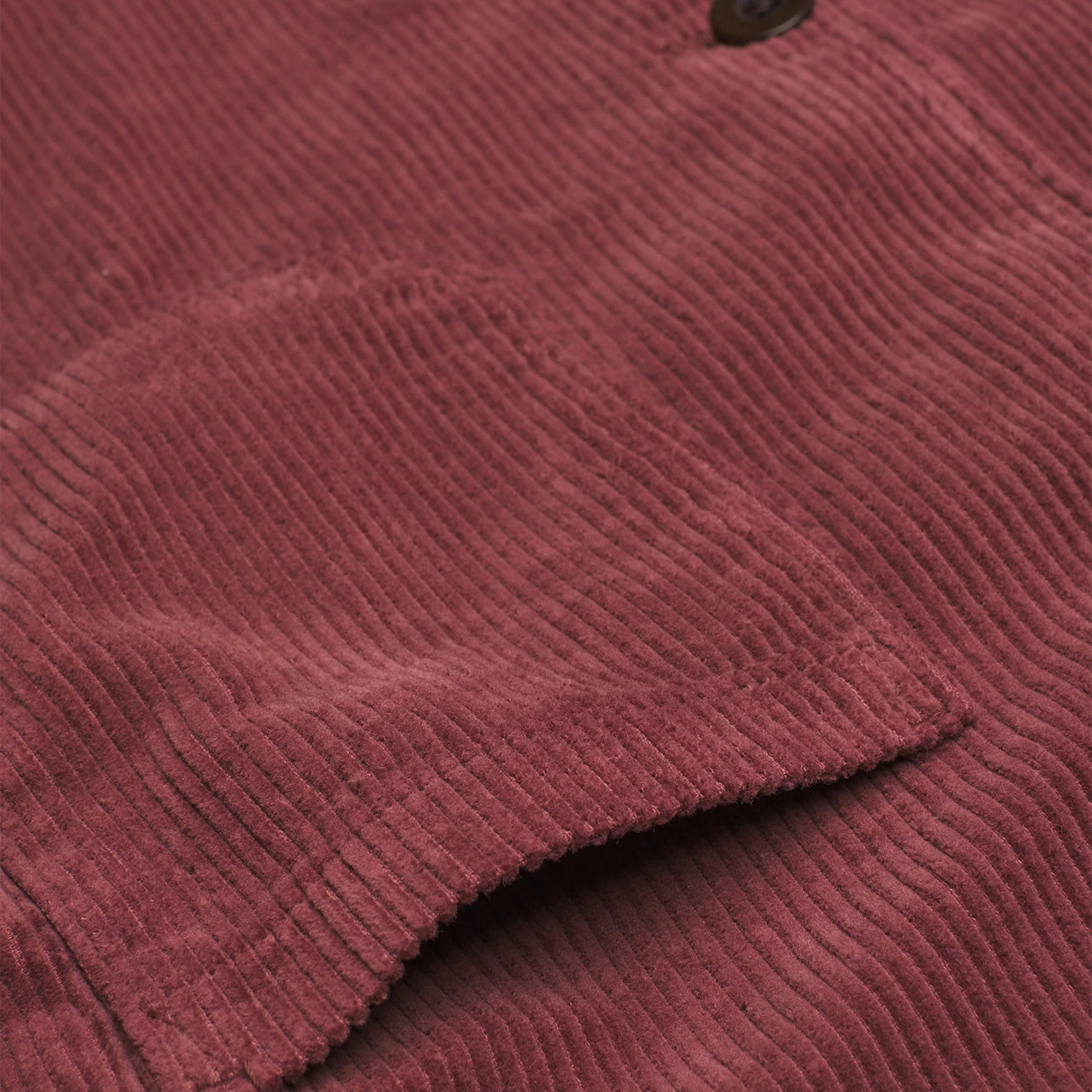 Portuguese Flannel Labura Corduroy Chore Jacket Bordeaux 6 Portuguese Flannel Labura Corduroy Chore Jacket Bordeaux - Image 4