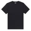 Sunspel Brushed Cotton Mock Neck T-Shirt Black -Hikerdelic Sales Store 27697 1