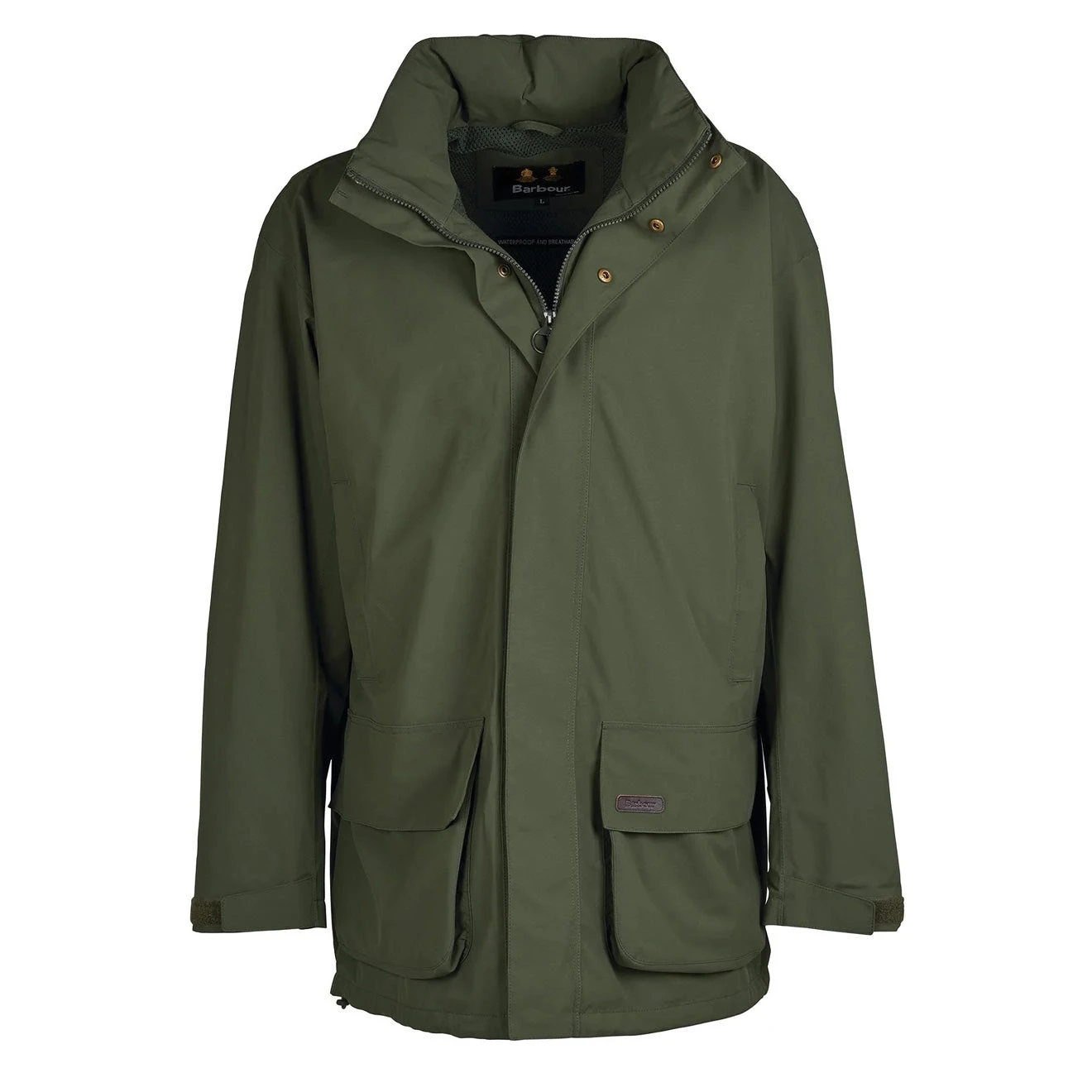 Barbour Swinton Waterproof Jacket Olive 3 Barbour Swinton Waterproof Jacket Olive