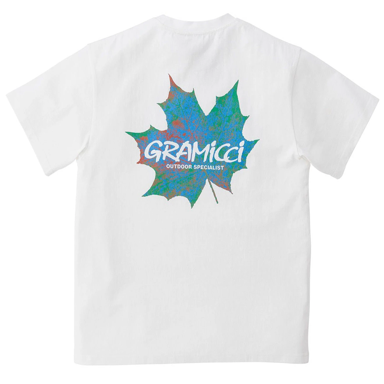 Gramicci Leaf Tee White 4 Gramicci Leaf Tee White - Image 2