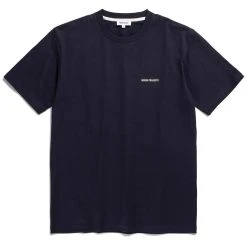 Norse Projects Johannes Standard Logo Tee Dark Navy