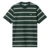 Carhartt WIP S/S Glover Stripe T-Shirt Juniper / Wax -Hikerdelic Sales Store 28342 1