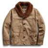 RRL By Ralph Lauren Shearling-Collar Leather Jacket Natural / Tan -Hikerdelic Sales Store 28617 1