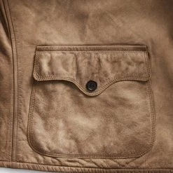 RRL By Ralph Lauren Shearling-Collar Leather Jacket Natural / Tan 14 RRL By Ralph Lauren Shearling-Collar Leather Jacket Natural / Tan -Hikerdelic Sales Store 28617 6