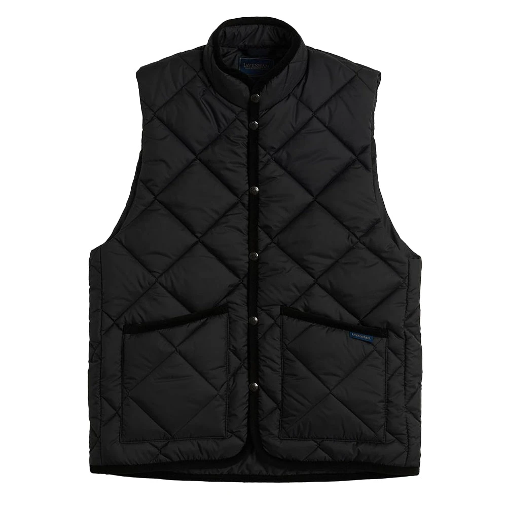 Lavenham Big Quilt Mickfield Gilet Lamp Black 3 Lavenham Big Quilt Mickfield Gilet Lamp Black