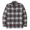 Patagonia Long Sleeve Organic Cotton Midweight Fjord Flannel Shirt Forage / Ink Black -Hikerdelic Sales Store 28751