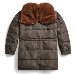 RRL By Ralph Lauren Coated Twill Parka Vintage Black -Hikerdelic Sales Store 28774 6