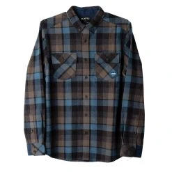 Kavu Buffaroni LS Shirt Raven
