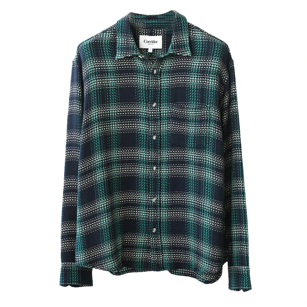 Corridor Acid Plaid L/S Shirt Step Lightly 3 Corridor Acid Plaid L/S Shirt Step Lightly