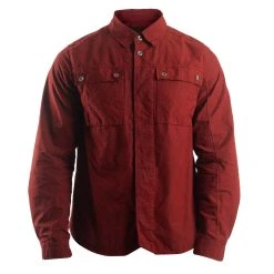 Left Hand Twin Pocket Shirt Burgundy