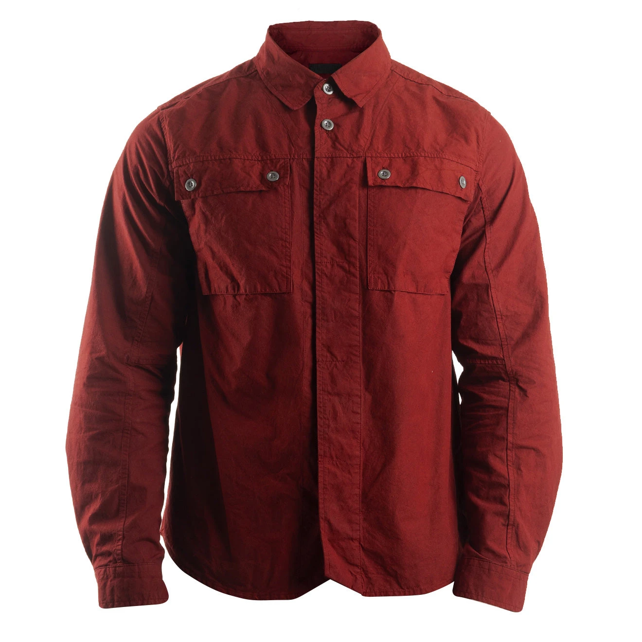 Left Hand Twin Pocket Shirt Burgundy 3 Left Hand Twin Pocket Shirt Burgundy