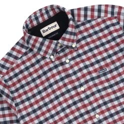 Barbour Roth Tailored Shirt Grey Marl -Hikerdelic Sales Store Barbour Roth Tailored Shirt Grey Marl 21699 03