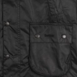 Barbour Bedale Wax Jacket Black 7 Barbour Bedale Wax Jacket Black -Hikerdelic Sales Store BarbourBedaleWaxJacket Black3