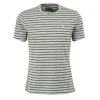 Barbour Ponte Striped T-Shirt Grey Marl -Hikerdelic Sales Store BarbourPonteStripedT ShirtGreyMarl29651 1