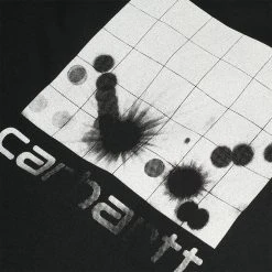 Carhartt WIP L/S Reflective Headlight T-Shirt Black / Reflective Grey -Hikerdelic Sales Store Carhartt LS Reflective Headlight T Shirt Black Reflective Grey 15517 3 1