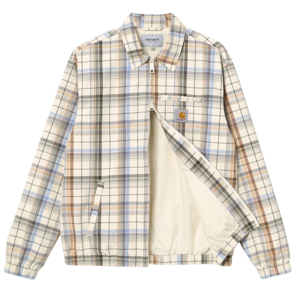 Carhartt WIP Vilay Jacket Vilay Check / Natural 5 Carhartt WIP Vilay Jacket Vilay Check / Natural - Image 3
