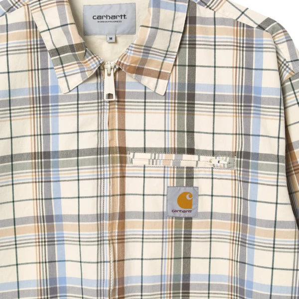 Carhartt WIP Vilay Jacket Vilay Check / Natural 6 Carhartt WIP Vilay Jacket Vilay Check / Natural - Image 4