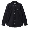 Carhartt WIP L/S Madison Shirt Dark Navy / White -Hikerdelic Sales Store CarharttWIPLSMadisonShirtDarkNavyWhite 1