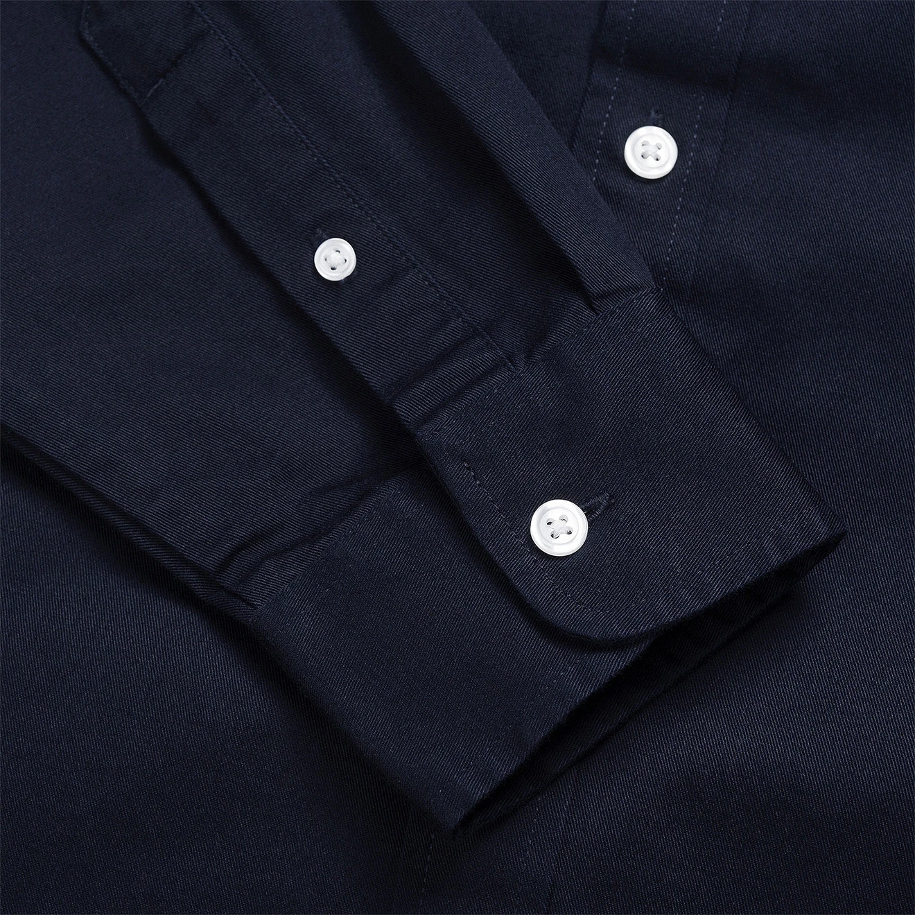 Carhartt WIP L/S Madison Shirt Dark Navy / White 6 Carhartt WIP L/S Madison Shirt Dark Navy / White - Image 4