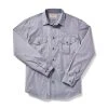 Filson Feather Cloth Shirt Smoke Blue 2 Filson Feather Cloth Shirt Smoke Blue -Hikerdelic Sales Store Filson Feather Cloth Shirt Smoke Blue 1