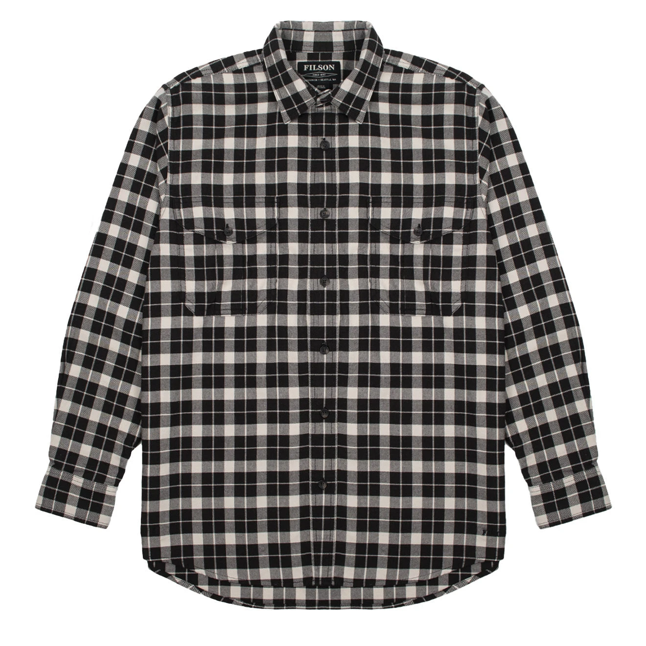 Filson Lightweight Alaskan Guide Shirt Brown Heather / Light Khaki 3 Filson Lightweight Alaskan Guide Shirt Brown Heather / Light Khaki