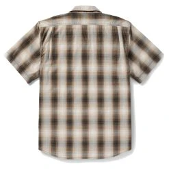 Filson SS Feather Cloth Shirt Beige / Brown / Black 6 Filson SS Feather Cloth Shirt Beige / Brown / Black -Hikerdelic Sales Store Filson SS Feather Cloth Shirt Beige Brown Black 23883 2