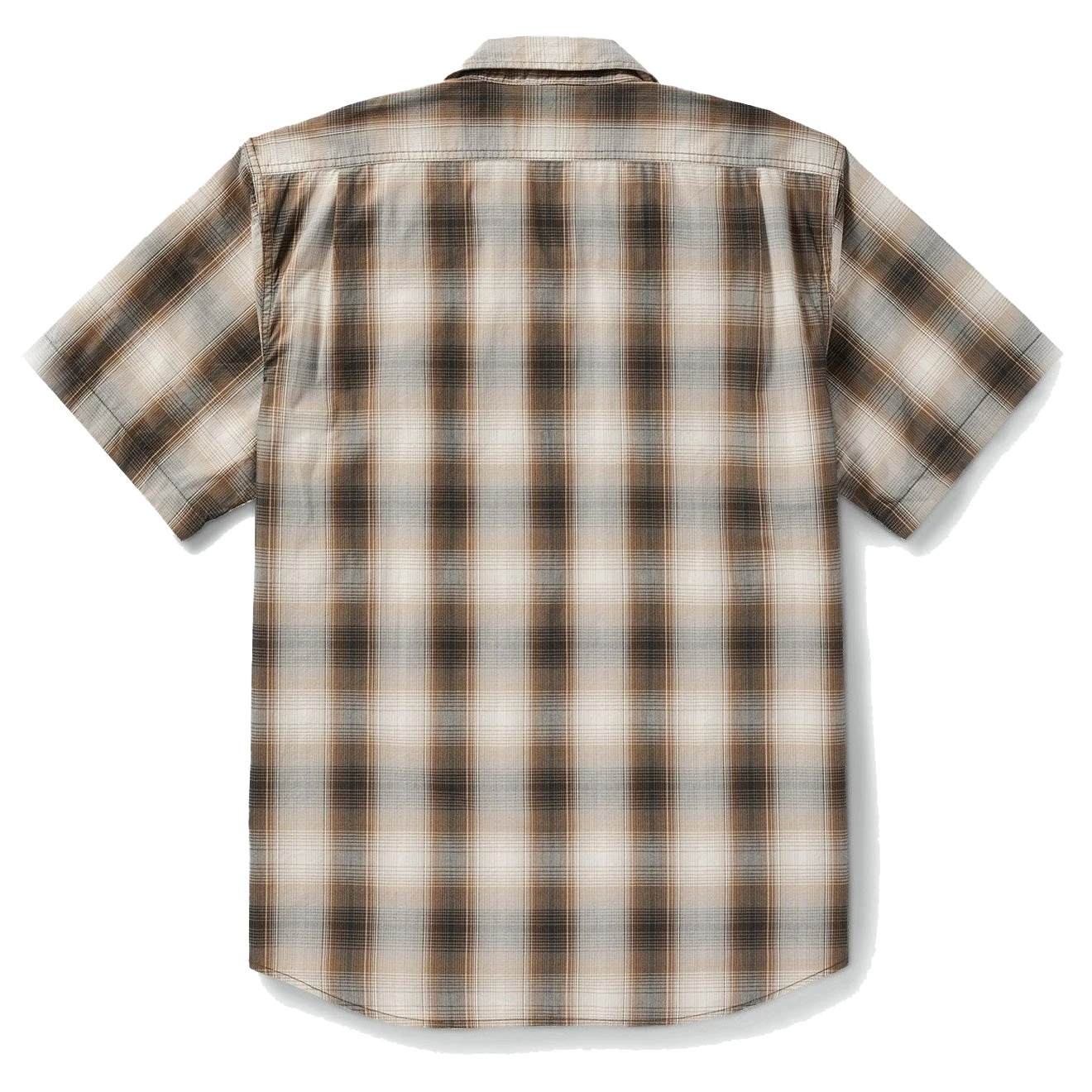 Filson SS Feather Cloth Shirt Beige / Brown / Black 4 Filson SS Feather Cloth Shirt Beige / Brown / Black - Image 2