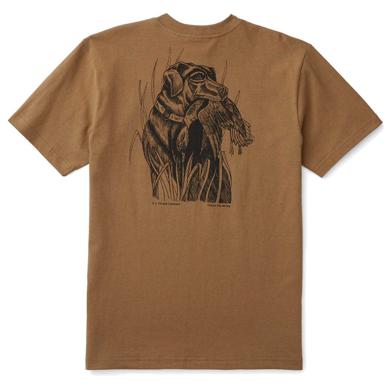 Filson S/S Outfitter Graphic T-Shirt Rugged Tan 4 Filson S/S Outfitter Graphic T-Shirt Rugged Tan - Image 2