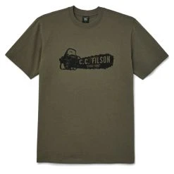 Filson S/S Pioneer Graphic T-Shirt StnBrnSaw
