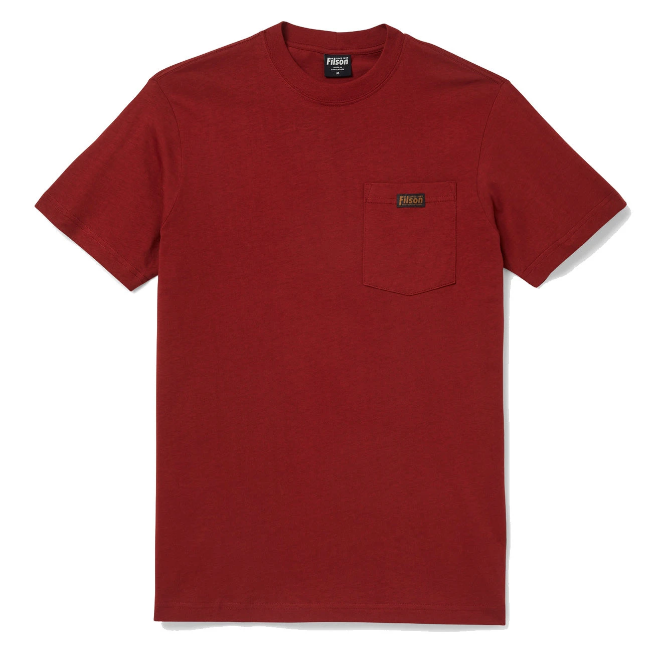 Filson S/S Ranger Solid One Pocket T-Shirt Fast Track Brick Red 3 Filson S/S Ranger Solid One Pocket T-Shirt Fast Track Brick Red