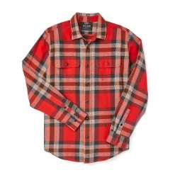 Filson Scout Shirt Red / Black / Flame Plaid