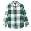 Filson Scout Shirt White Green Black 2 Filson Scout Shirt White Green Black -Hikerdelic Sales Store Filson Scout Shirt White Green Black 1