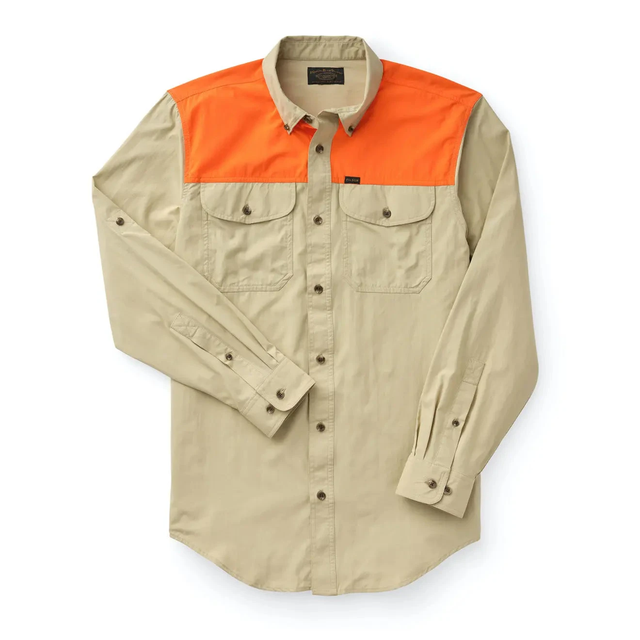 Filson Sportsman L/S Shirt Twill / Blaze 3 Filson Sportsman L/S Shirt Twill / Blaze