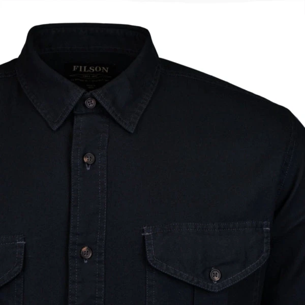 Filson Lightweight Alaskan Guide Shirt Midnight Navy 5 Filson Lightweight Alaskan Guide Shirt Midnight Navy - Image 3