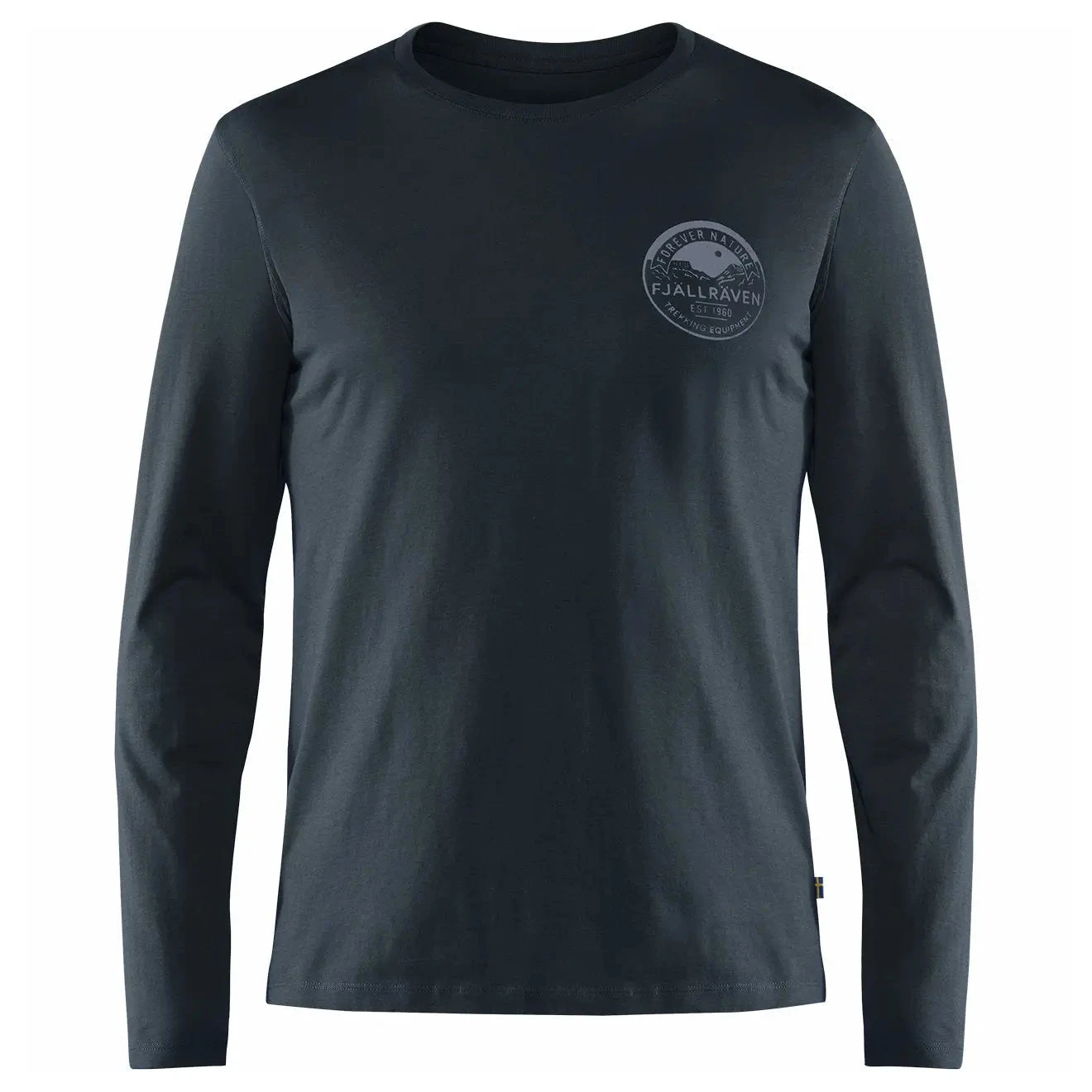 Fjallraven Forever Nature Badge LS T-Shirt Dark Navy 3 Fjallraven Forever Nature Badge LS T-Shirt Dark Navy