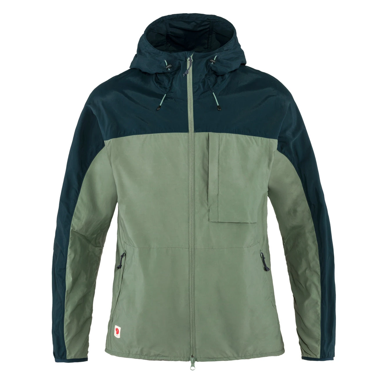 Fjallraven High Coast Wind Jacket Patina Green / Navy 3 Fjallraven High Coast Wind Jacket Patina Green / Navy