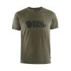 Fjallraven Logo T-Shirt Dark Olive